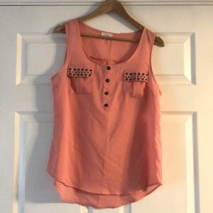 Embellished tank top